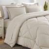 CozyLux King Comforter Set with Sheets 7 Pieces Bed in