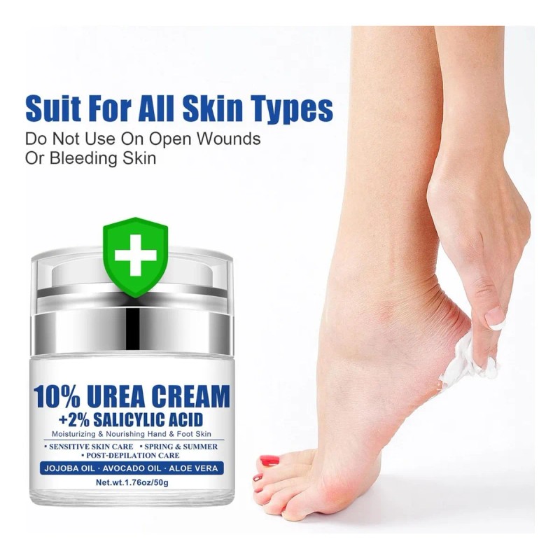 Crema Para Pies Con 10% De Urea + 2% De