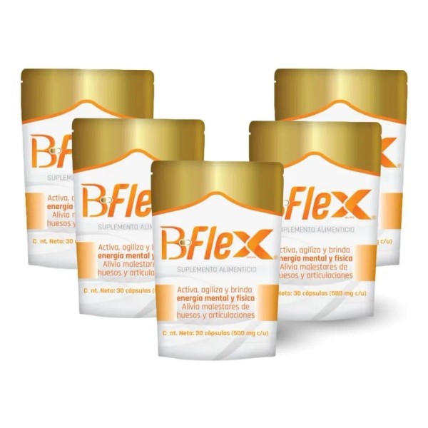 B-flex Ultraadvance 30 Capsulas De 500 Mg C/u Paquete Con
