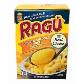 Ragu Cheesy Sauce 16oz Jar (Pack of 4) (Choose Flavor Below) (Double Cheddar)