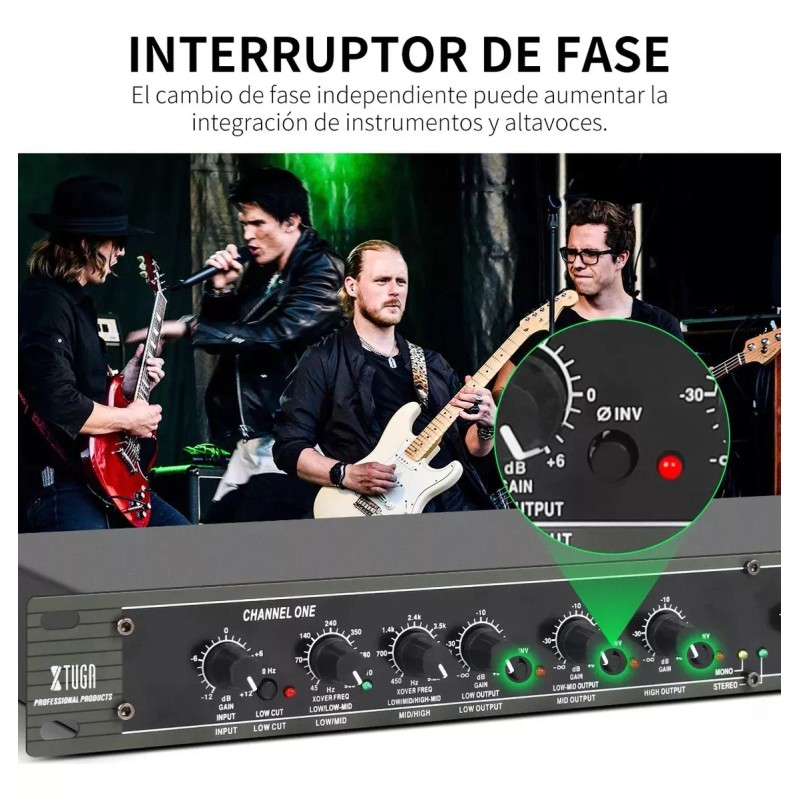 Otras Mxx 234xl Crossover Audio Profesional 3 Vías Divisor Frecuencia