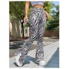 MakeMeChic Women's Leopard Pants Cheetah Print Pants Leggings Y2k High