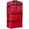40" Expandable Duffel duffle Rolling Luggage Bag wheeled spinner