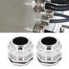 Cable Gland Stress Relief IP68 Waterproof Ni Plated Brass Metal