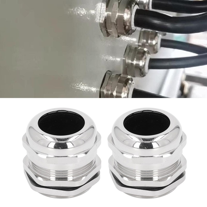 Cable Gland Stress Relief IP68 Waterproof Ni Plated Brass Metal