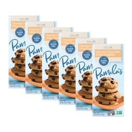Pamela's Products, Cookies Chunky Chocolate Chip, 6.25 Ounce (Pack of 6) 6