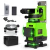 Zokoun Line Laser Level, Floor and Wall Powerful Green 16