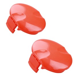 RedFlameDS 2PCS Trimmer Parts Trimmer Spool Cover Caps Compatible with FLY021,Strimmer Wire Compatible with Contour XT/Multi Trim/Power Trim/Mini Trim, Flymo Spares (2, Red)