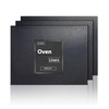 VIHARYEM Large Oven Liner (3 Pack), 50cm x 33cm, Oven