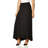 AGB Women's Timeless Fashion Long Soft Knit Skirt with Waist