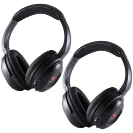 DRIVE AUDIO Headphones fits Toyota & Lexus (2 Pack) Compatible with Sienna, Venza, Sequoia, Land Cruiser, Highlander, 4Runner, Tundra, Camry, Avalon, GX, LS, RX, LX, NX, 350, 450H