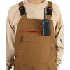 BOCOMAL Men's FR Bib Overall Duck Canvas Fire Resistant/Flame Resistant