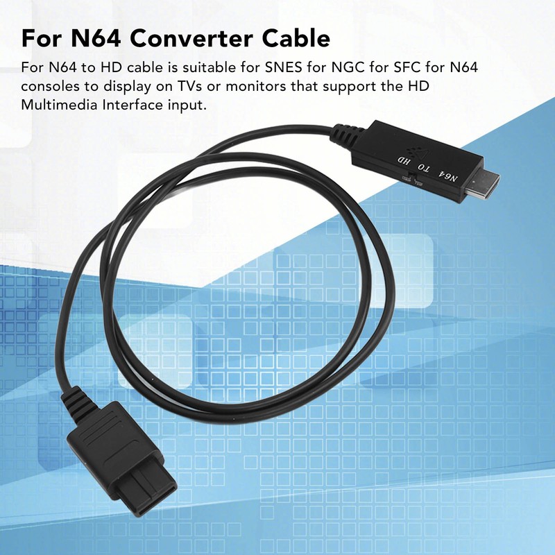 For N64 to HD Converter Cable for N64 to HD