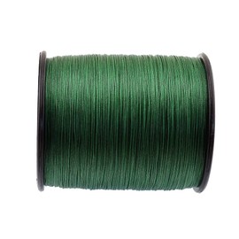 Ashconfish - Cuerda de pesca trenzada de 8 hebras, súper fuerte, de polietileno, 500 m (546 yardas), resistente a la abrasión, no se estira, diámetro muy fino, Musgo verde, 60LB/0.40MM