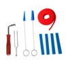 Piano Tuning Tool Set Tuning Wrench Fork Rubber Mute Wool