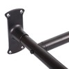 Utopia Alley Rustproof Wall Mounted Aluminum D-shape Shower Rod With