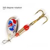 KINGFOREST 12pcs Fishing Lures Spinnerbait for Bass Trout Salmon Walleye