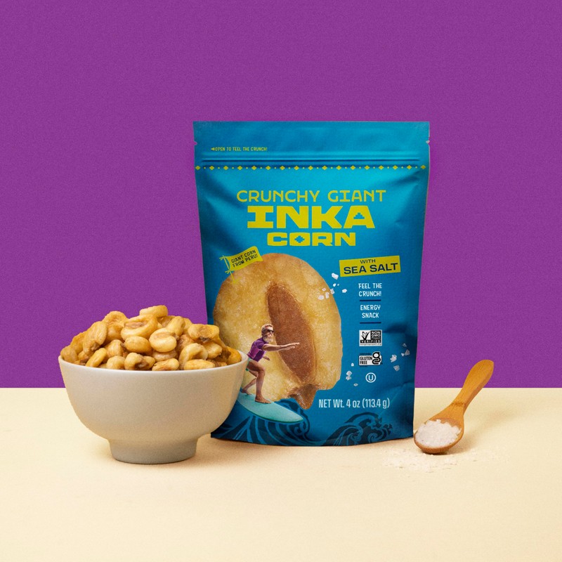 Inka Corn Nuts, Gluten Free Roasted Giant Corn, Original Flavor,