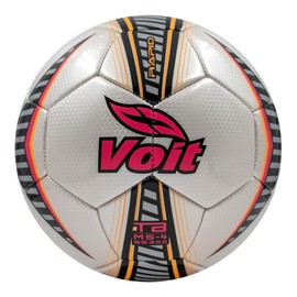 Voit Balón de Fútbol No. Rapid Color Gris, Bote Normal, para Entrenamiento o Uso recreativo, Cosido a Maquina
