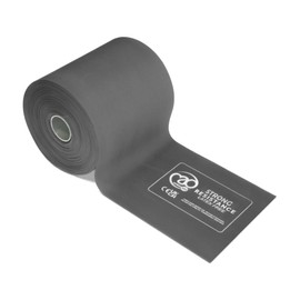 Fitness Mad Latex-Free Exercise Resistance Band Roll | 15m Long Band for Physiotherapy, Stretching & Strength Training | Gym or Home Use | 3 Resistance Options | 15m x 10cm