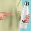 Kadoc Elle est ou la Poulette Insulated Flask White