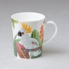 Bone Gracie Bone China Birds of Paradise Coffee Tea Mugs