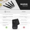 Eyebrow Tweezers Set with Case (4-Piece), Improved Tip, Tweezers, Eyebrow