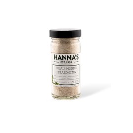 Hanna's Beau Mond' Seasoning, Premium Quality, 4 fl oz Glass Jar