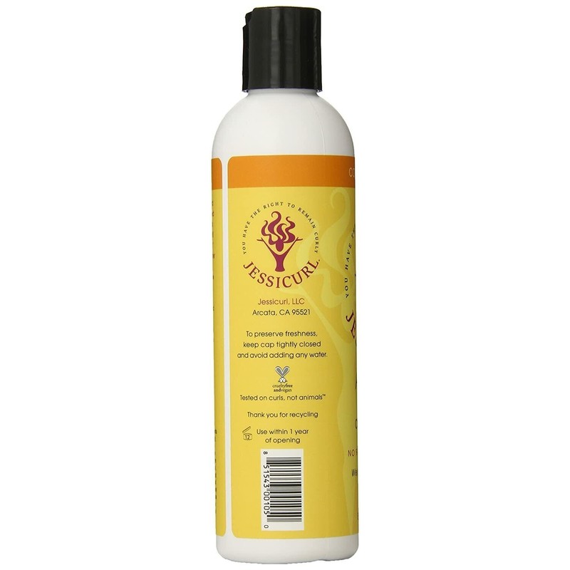 Jessicurl, Aloeba Daily Conditioner for Fine Hair, No Fragrance, 8