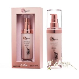 Suero para el Crecimiento del Cabello (30ml) - Fórmula Anti-Frizz y Engrosadora con Vitamina E y Aceite de Almendra | Aroma a Jazmín | Cuidado del Cab
