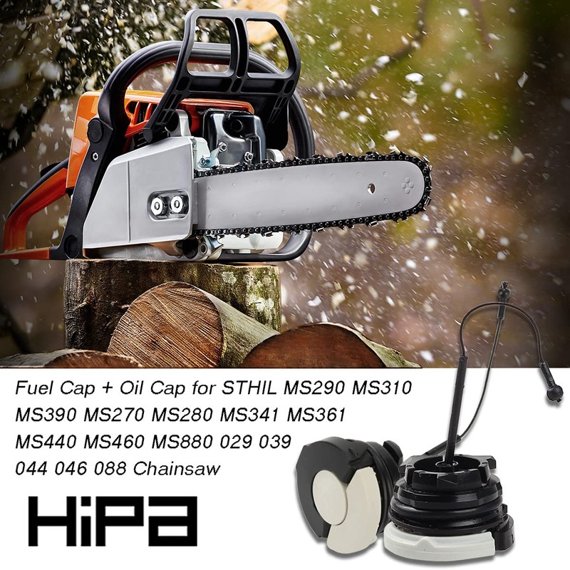 Hipa Fuel Cap and Oil Cap for STHIL MS290 MS310