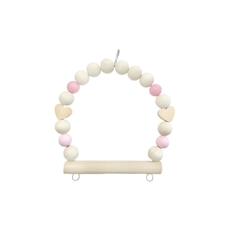 Bird Swing Type TC (TC64: Pink, Small Size, Approx. 5.5