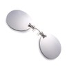 2 Pack Retro Round Clip On Nose glasses Matrix Morpheus