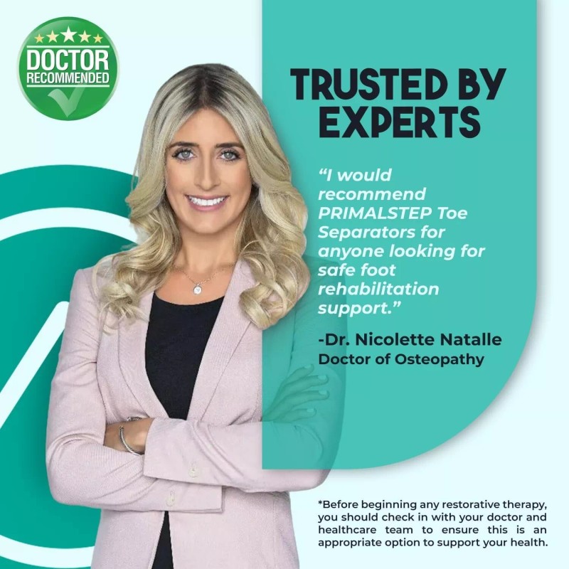 VYCE PrimalStep Toe Separators - Doctor Recommended - Correct Foot