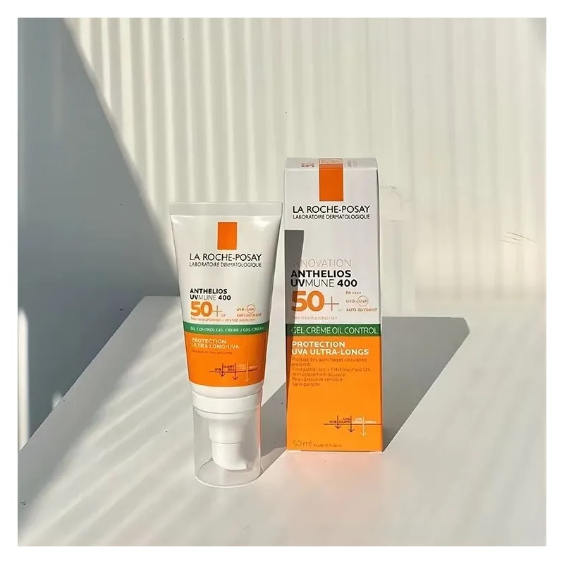 2pc Protector Solar Anthelios Fps50 Gel Cream 50ml Bloquea