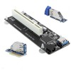 PCIE to Dual PCI Adapter Resin Riser Expansion Card with