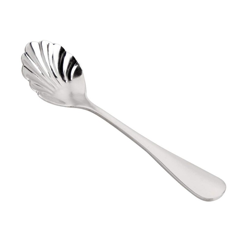 BESTONZON Set of 4 Creative Stainless Steel Shell Shape Dessert