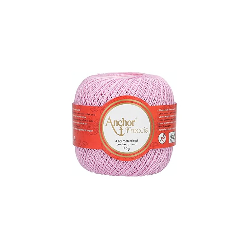Anchor 4771012 00103 Yarn, Cotton, Pink