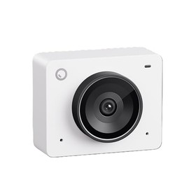 OBSBOT Meet 2 Cámara Web 4K por IA Sensor de 1/2″ Blanco Nube 60fps Encuadre y Enfoque Automático, HDR, Modo Belleza Control de Gestos Micrófono Dual Transmisión de Video en Vivo e imágenes