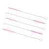 PATIKIL 8"x5/16" Long Straw Brush, 5Pcs Drinking Straw Cleaning Brush