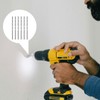 50 PCS 1/8 Inch Drywall Bit, Spiral Saw Tip Cutting