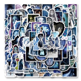 124pcs Puppet Animated Movie Stickers Cute Cartoon Aesthetic Vinyl Waterproof Sticker Decals for Water Bottle,Laptop,Phone,Skateboard,Scrapbooking,Bumper for Kids Teens Adults for Party Supply