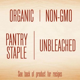Arrowhead Mills Unbleached Organic All Purpose Flour, 5 lb Bag