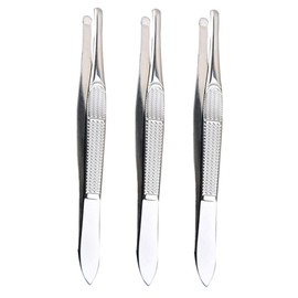 Ipetboom 3pcs Eyebrow Tweezers Ergonomic Grip for Facial Hair Removal Stylish Design for Eyebrow Grooming Present for Mother Day and Special Occasions
