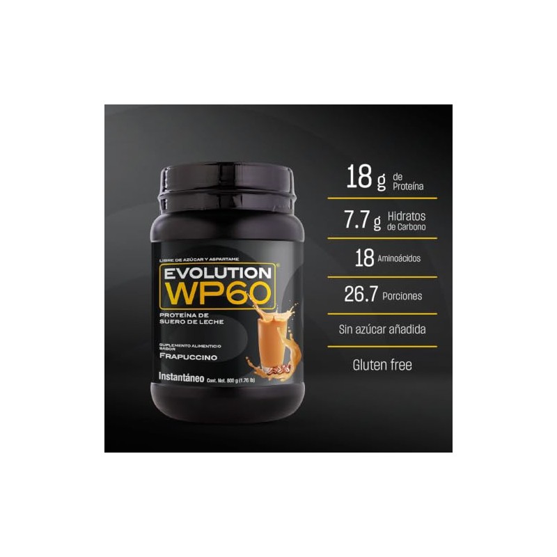Evolution WP60 Proteína de Suero de Leche Microfiltrada
