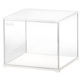 Robotime Miniature House Acrylic Case for Dollhouse (Display Box) Assembly Required