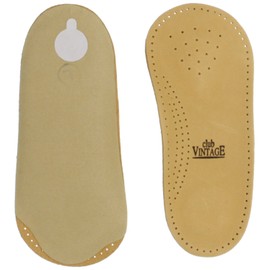 Club Vintage Sheep Leather 63635 Men's Insole, Triple Arch Support