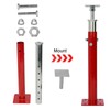 2 PCS Adjustable House Jacks Post for Leveling, 19"- 36"(1'7"-3')
