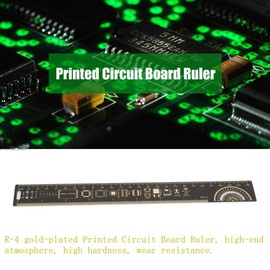 PCB Ruler, Multifunctional Ruler, Electronic Engineering Ruler, 10 Inch 25 cm Circuit Board Ruler