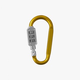 password lock carabiner 2ea